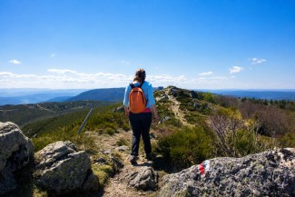 Traversée de la Montagne Ardechoise - France