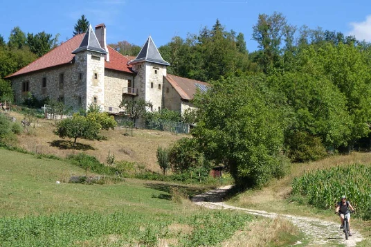 Compostelle à vélo : Genève - Le Puy - Photo 1