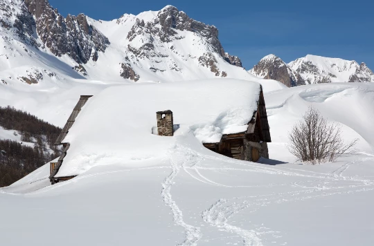 LE  GRAND TOUR DU THABOR EN RAQUETTES, HAUTE MONTAGNE - Photo 4