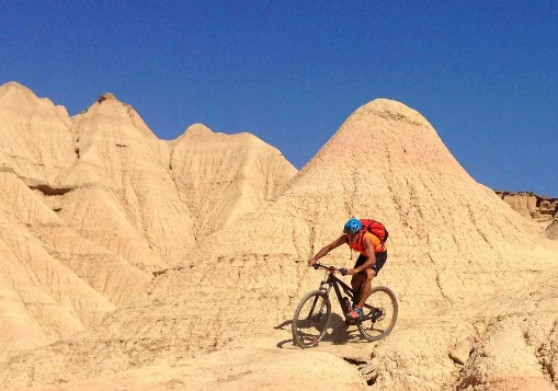 Désert des Bardenas et Riglos en VTT électrique - Photo 1