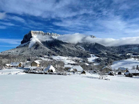Raquettes douces en Chartreuse - Photo 1