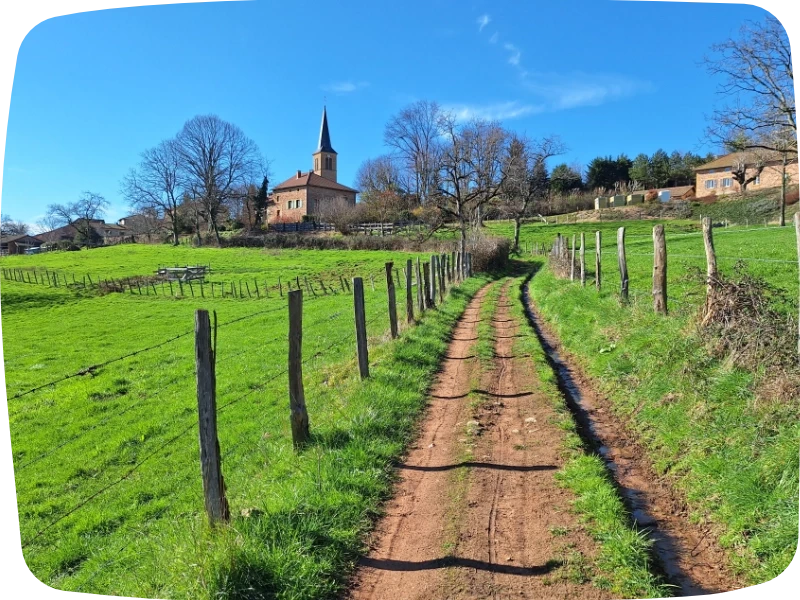 Carte des séjours en liberté sur le chemin de Saint-Jacques-de-Compostelle