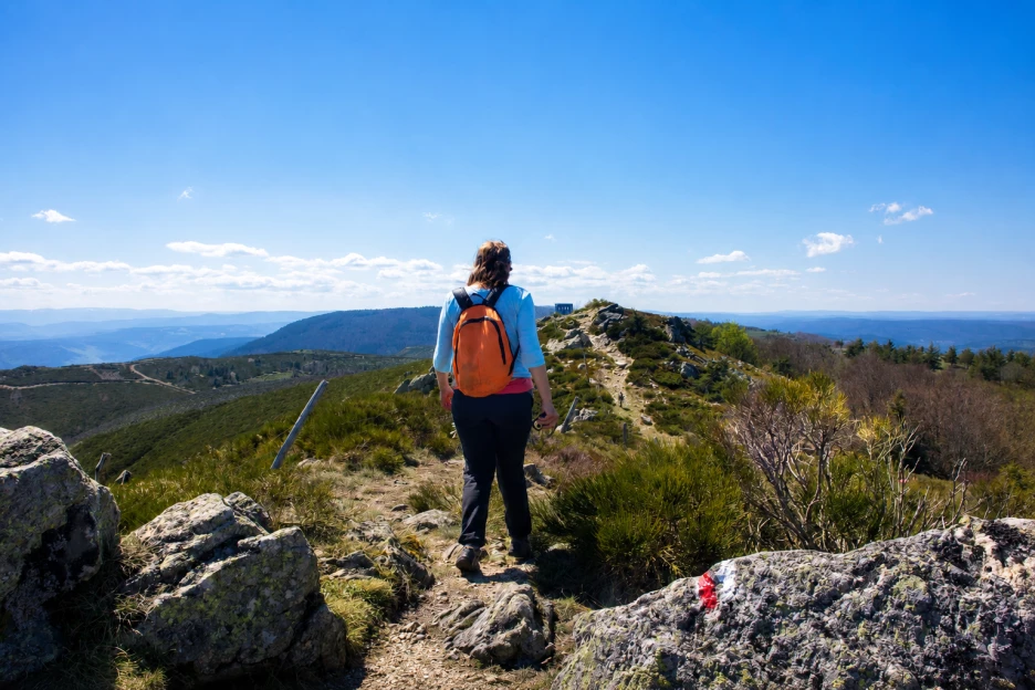 Traversée de la Montagne Ardechoise - Massif Central